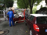 Spezialsteiger mit Raupenantrieb