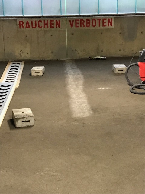 Vorbereitung der Markierung